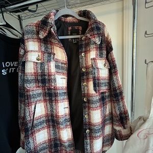forever 21 plaid shacket